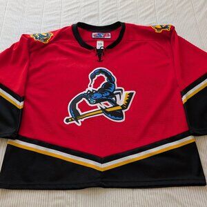 Vintage defunct New Mexico Scorpions Hockey Jersey XL EUC